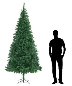 vidaXL Artificial Christmas Tree 300 cm Green