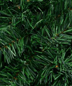 vidaXL Christmas Garlands 4 pcs Green 270 cm PVC