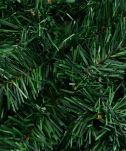 vidaXL Christmas Garlands 4 pcs with Baubles Green 270 cm PVC