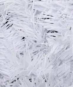 vidaXL Christmas Garlands 4 pcs White 270 cm PVC