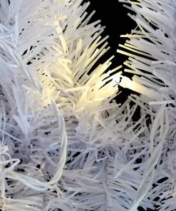 vidaXL Christmas Garland with LED Lights 10 m White