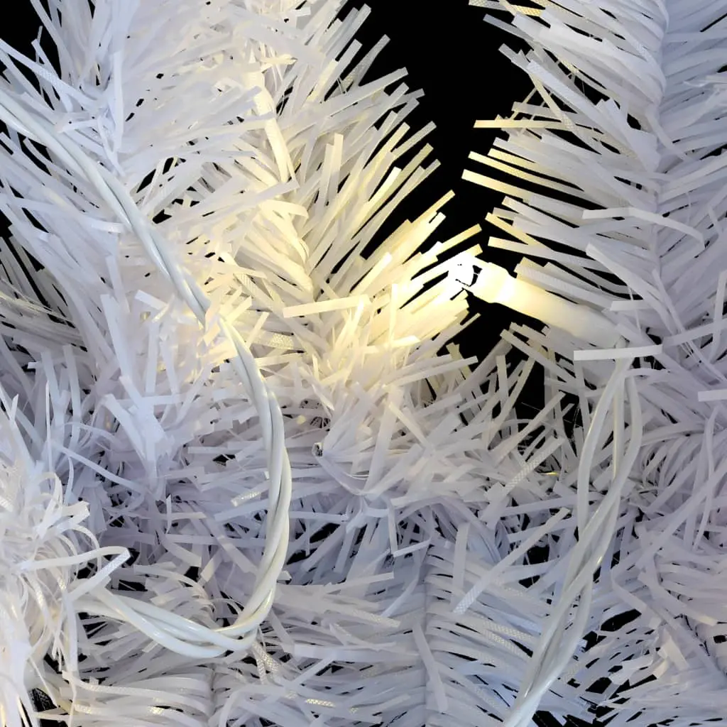 vidaXL Christmas Garland with LED Lights 10 m White