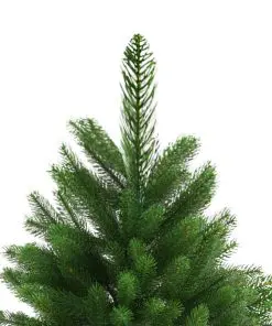 vidaXL Artificial Christmas Tree Lifelike Needles 240 cm Green