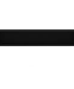 vidaXL TV Cabinet Black 120x40x40 cm Chipboard