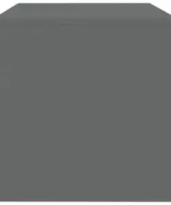 vidaXL TV Cabinet Grey 120x40x40 cm Chipboard
