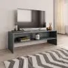 vidaXL TV Cabinet Grey 120x40x40 cm Chipboard