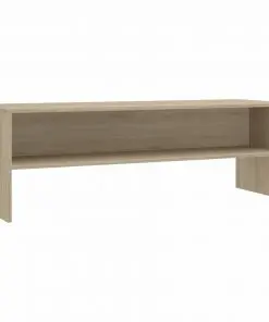 vidaXL TV Cabinet Sonoma Oak 120x40x40 cm Chipboard