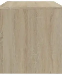 vidaXL TV Cabinet Sonoma Oak 120x40x40 cm Chipboard