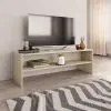 vidaXL TV Cabinet Sonoma Oak 120x40x40 cm Chipboard vidaXL TV Cabinet Sonoma Oak 120x40x40 cm Chipboard