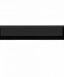 vidaXL TV Cabinet High Gloss Black 120x40x40 cm Chipboard