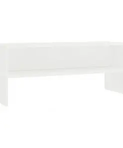 vidaXL TV Cabinet White 100x40x40 cm Chipboard