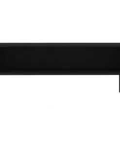 vidaXL TV Cabinet Black 100x40x40 cm Chipboard