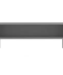 vidaXL TV Cabinet Grey 100x40x40 cm Chipboard