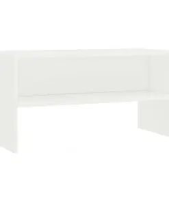 vidaXL TV Cabinet White 80x40x40 cm Chipboard