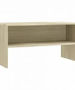 vidaXL TV Cabinet Sonoma Oak 80x40x40 cm Chipboard