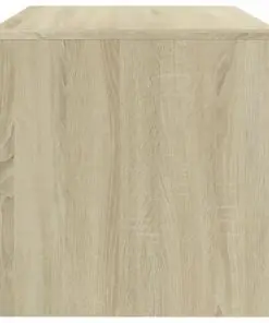 vidaXL TV Cabinet Sonoma Oak 80x40x40 cm Chipboard