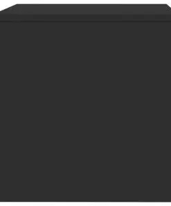 vidaXL TV Cabinet High Gloss Black 80x40x40 cm Chipboard