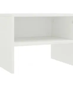 vidaXL Bedside Cabinets 2 pcs White 40x30x30 cm Chipboard