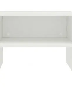 vidaXL Bedside Cabinets 2 pcs White 40x30x30 cm Chipboard