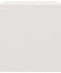 vidaXL Bedside Cabinets 2 pcs High Gloss White 40x30x30 cm Chipboard