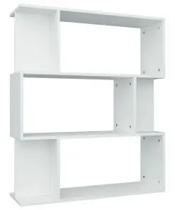 vidaXL Book Cabinet/Room Divider White 80x24x96 cm Chipboard