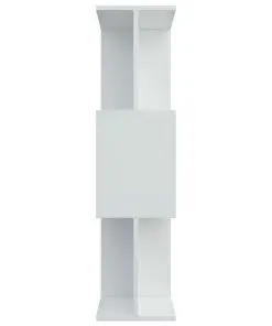 vidaXL Book Cabinet/Room Divider White 80x24x96 cm Chipboard