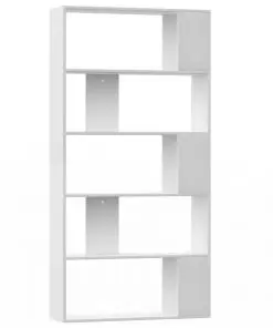 vidaXL Book Cabinet/Room Divider White 80x24x159 cm Chipboard
