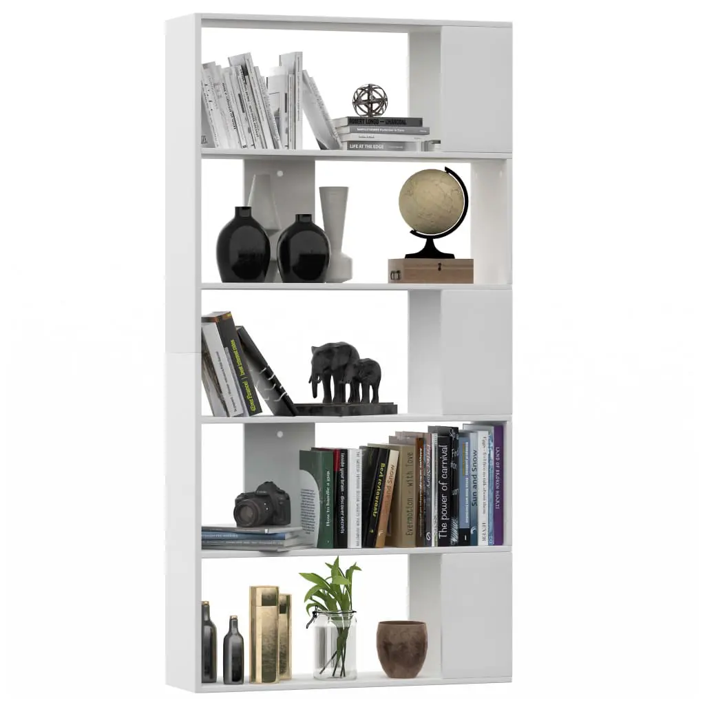 vidaXL Book Cabinet/Room Divider White 80x24x159 cm Chipboard