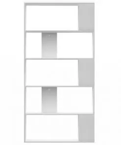 vidaXL Book Cabinet/Room Divider White 80x24x159 cm Chipboard