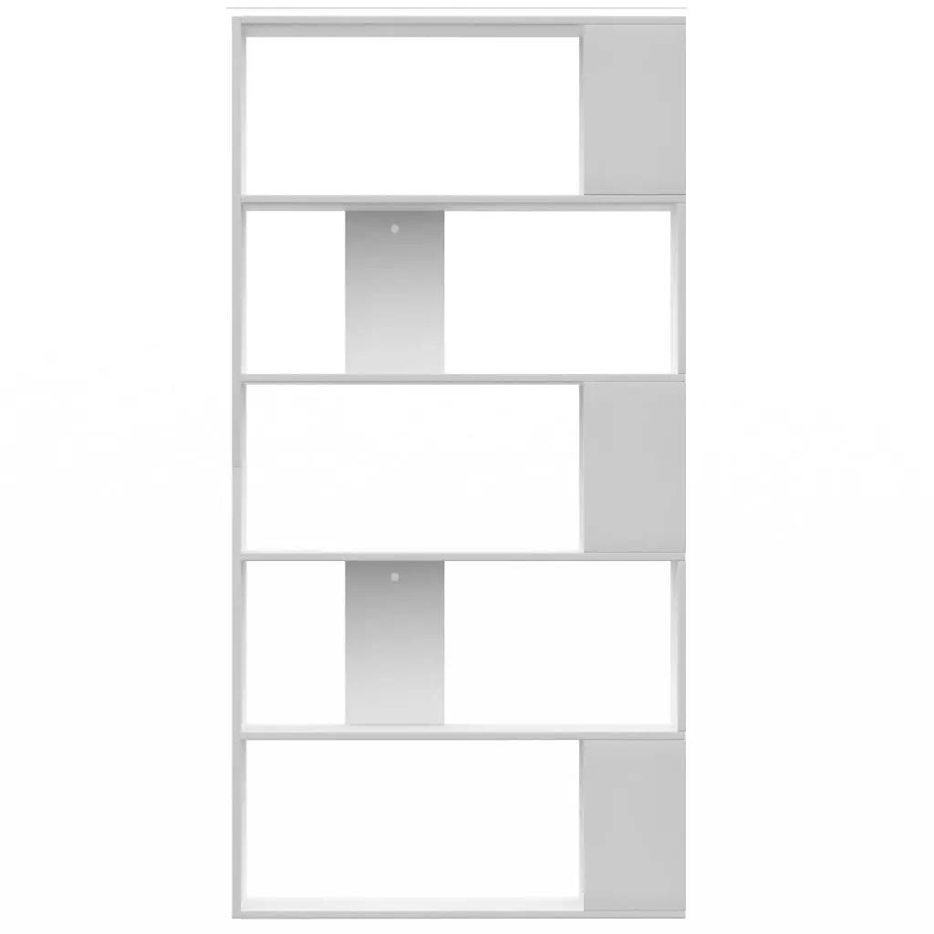 vidaXL Book Cabinet/Room Divider White 80x24x159 cm Chipboard
