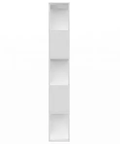 vidaXL Book Cabinet/Room Divider White 80x24x159 cm Chipboard