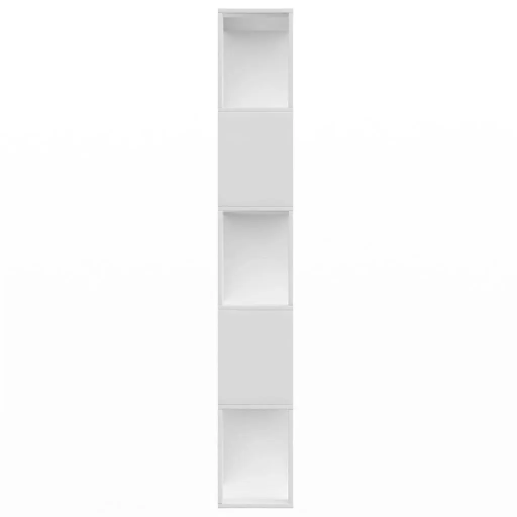 vidaXL Book Cabinet/Room Divider White 80x24x159 cm Chipboard