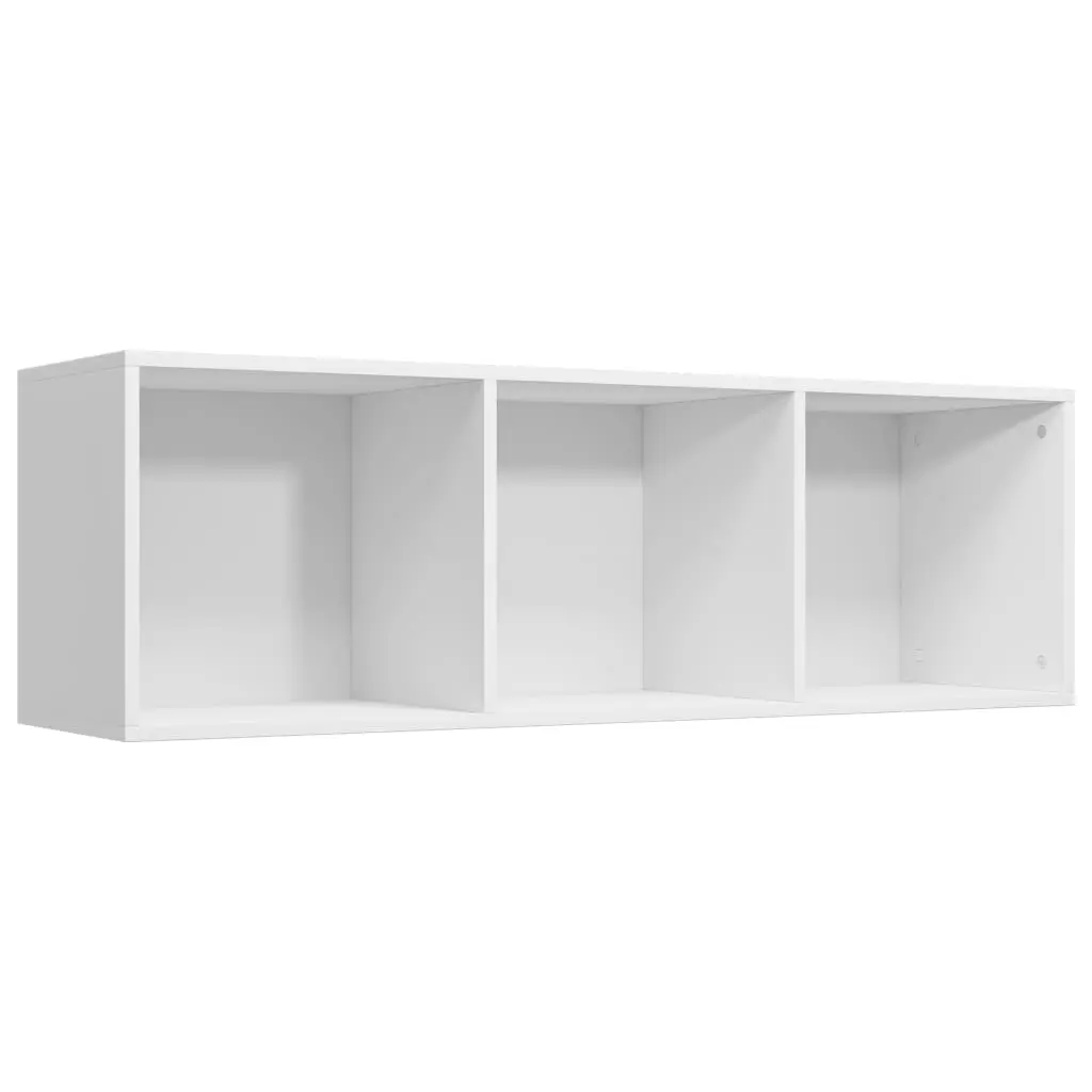 vidaXL Book Cabinet/TV Cabinet White 36x30x114 cm Chipboard
