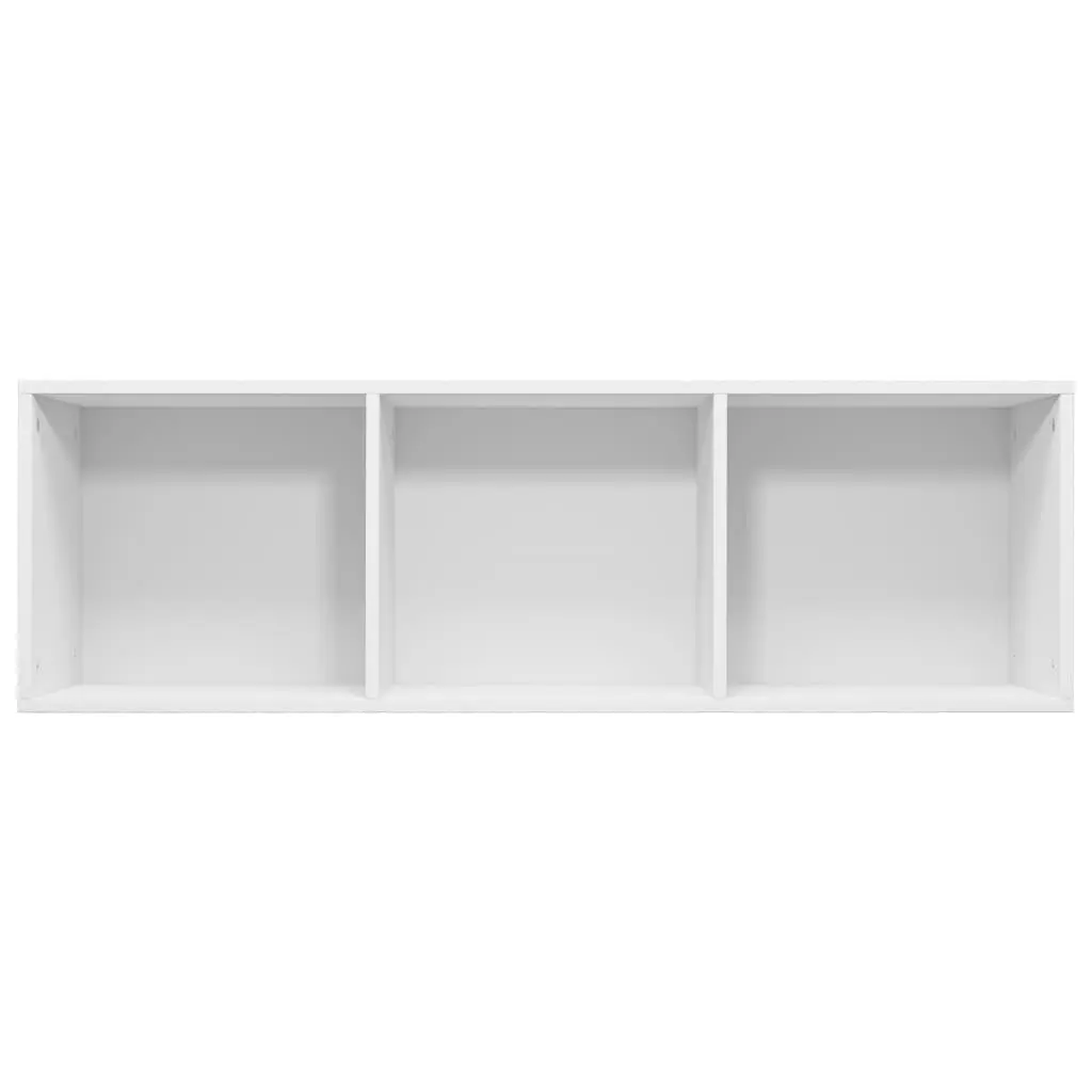 vidaXL Book Cabinet/TV Cabinet White 36x30x114 cm Chipboard
