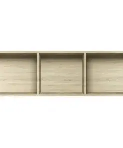 vidaXL Book Cabinet/TV Cabinet Sonoma Oak 36x30x114 cm Chipboard