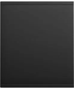 vidaXL Book Cabinet/TV Cabinet Black 36x30x143 cm Chipboard