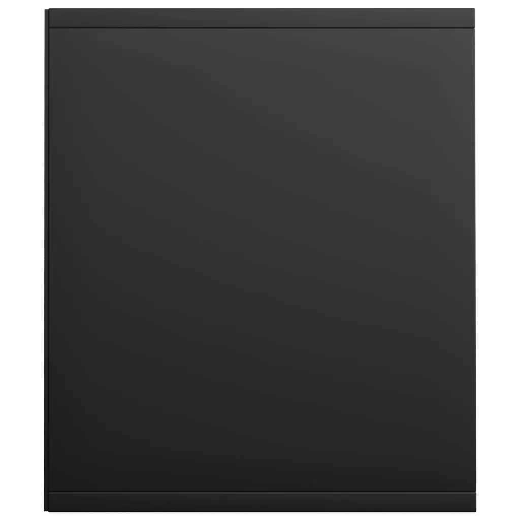 vidaXL Book Cabinet/TV Cabinet Black 36x30x143 cm Chipboard