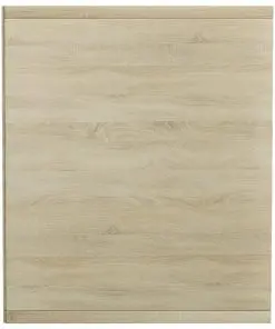 vidaXL Book Cabinet/TV Cabinet White and Sonoma Oak 36x30x143 cm Chipboard