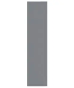 vidaXL Book Cabinet/Sideboard Grey 66x30x130 cm Chipboard