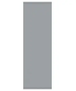 vidaXL Book Cabinet/Sideboard Grey 45x25x80 cm Chipboard