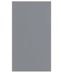 vidaXL Book Cabinet/Sideboard Grey 45x25x80 cm Chipboard