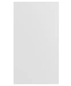 vidaXL Book Cabinet/Sideboard High Gloss White 45x25x80 cm Chipboard