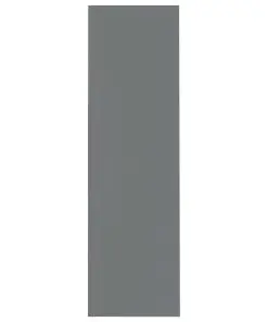 vidaXL Book Cabinet Grey 97.5×29.5×100 cm Chipboard