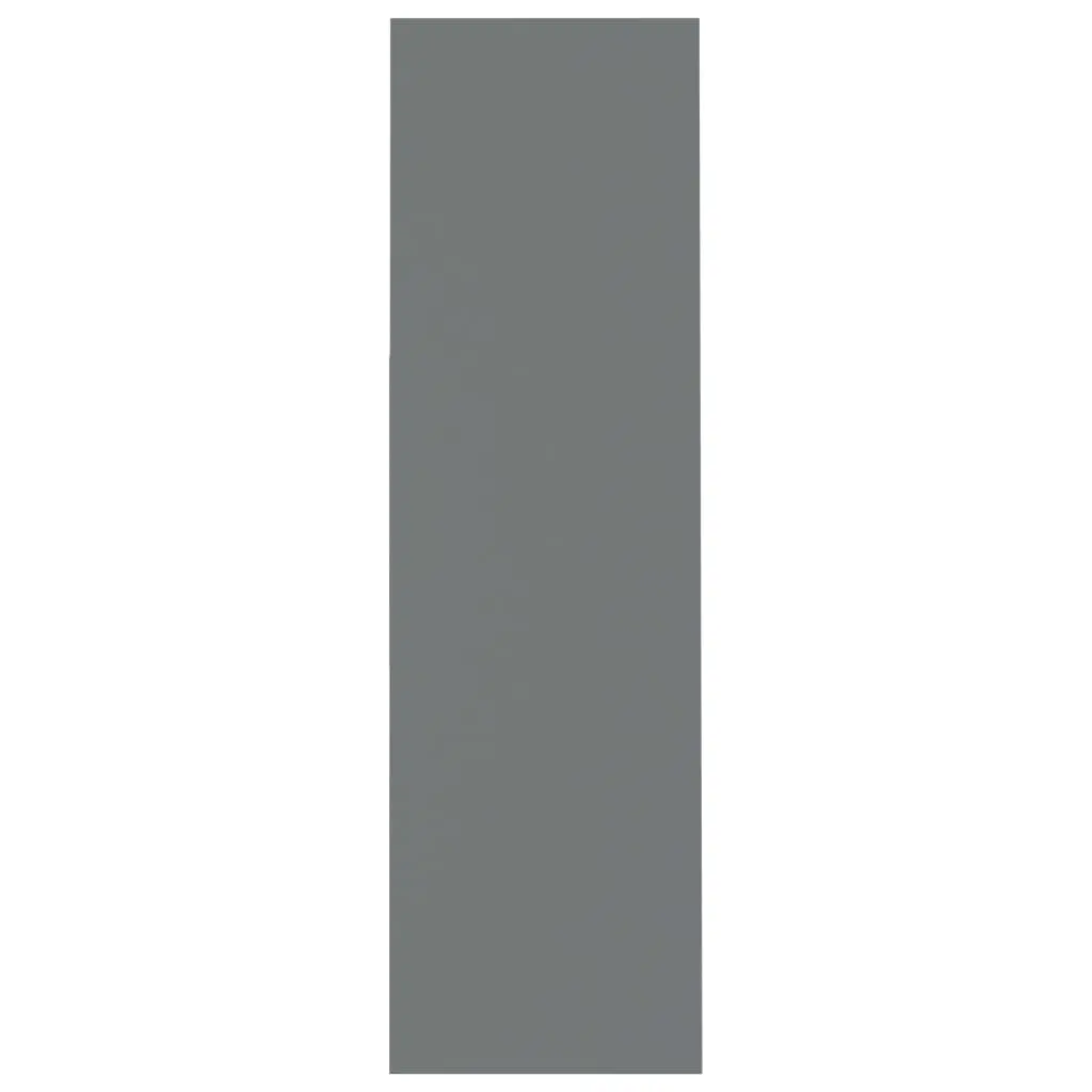 vidaXL Book Cabinet Grey 97.5×29.5×100 cm Chipboard