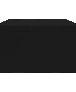 vidaXL Monitor Stand Black 42x24x13 cm Chipboard