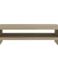 vidaXL Monitor Stand Sonoma Oak 42x24x13 cm Chipboard