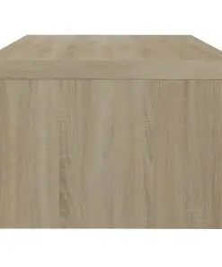 vidaXL Monitor Stand Sonoma Oak 42x24x13 cm Chipboard