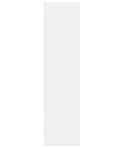 vidaXL Wardrobe White 50x50x200 cm Chipboard