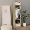 vidaXL Wardrobe Sonoma Oak 50x50x200 cm Chipboard