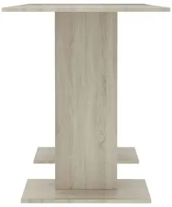 vidaXL Dining Table Sonoma Oak 110x60x75 cm Chipboard